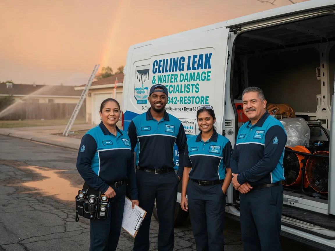 Ceiling Leak Cleanup company in Hallsboro, NC