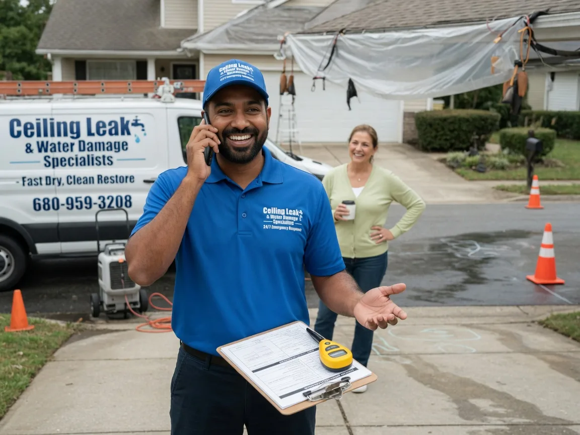 Ceiling Leak Cleanup Hallsboro, NC FAQs