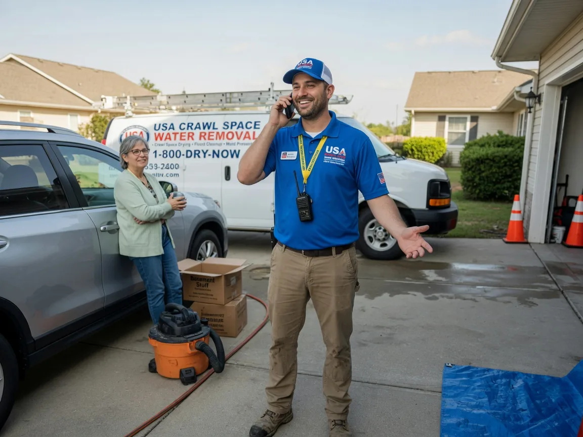 Crawl Space Water Removal Hallsboro, NC FAQs